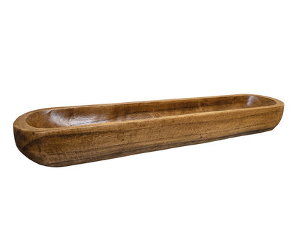Houten decoratieve snit 81x17x10cm