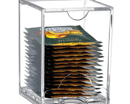 Acryl -rechthoekige theebox