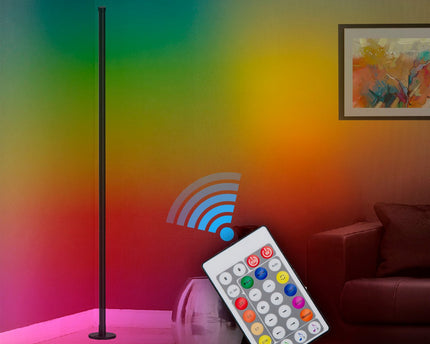 Led-digito Defosthlock "Motion Light" 150 cm hoog, gemaakt van metaal en plastic, kleurrijk, LED-bord, verlichting voor woonkamer, eetkamer of kantoor