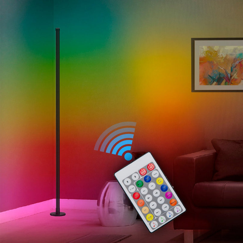 Led-digito Defosthlock "Motion Light" 150 cm hoog, gemaakt van metaal en plastic, kleurrijk, LED-bord, verlichting voor woonkamer, eetkamer of kantoor