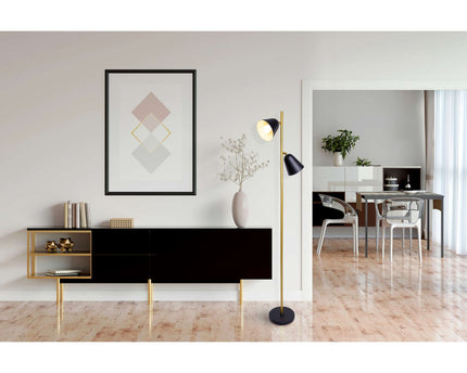 Vloerlamp "Triton" h: 145cm