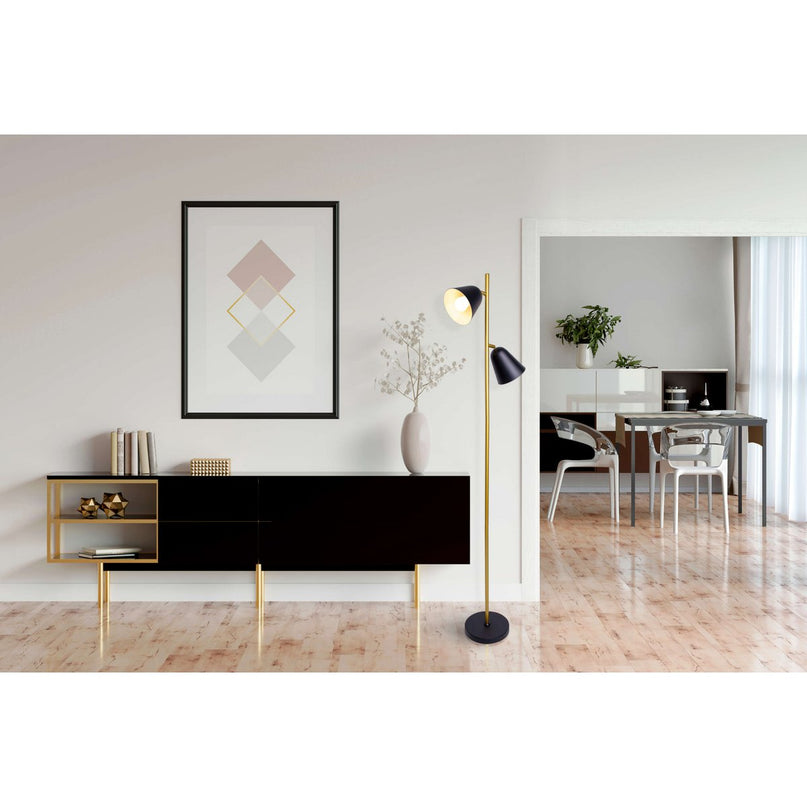 Vloerlamp "Triton" h: 145cm