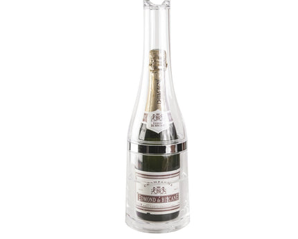 Champagne -emmer met acrylomslag