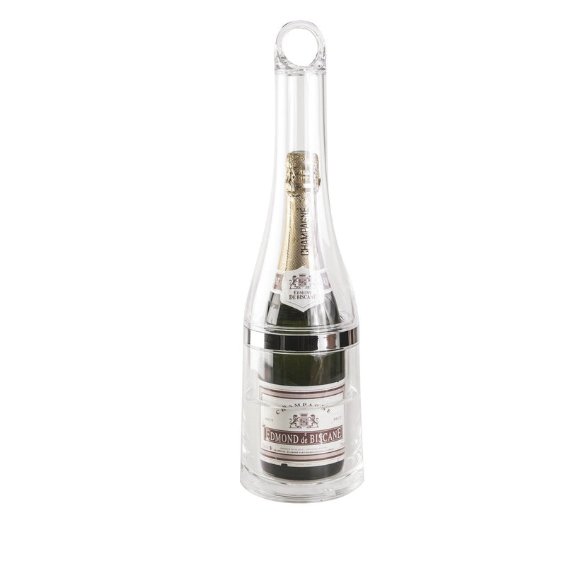 Champagne -emmer met acrylomslag