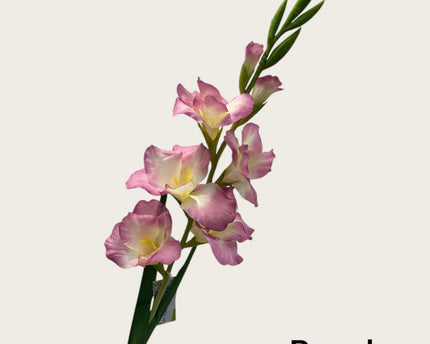 Geurende gladiolen | Zijden kunstbloem | Lengte 91cm  1pcs
