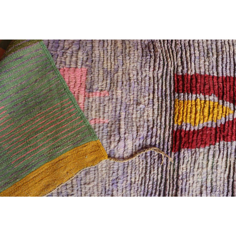 Zuiver wollen Marokkaans Berber halkleed 67 x 356 cm