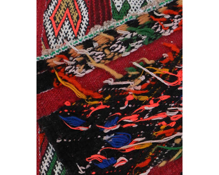 Marokkaans Berberkleed van wol en katoen 93 x 214 cm