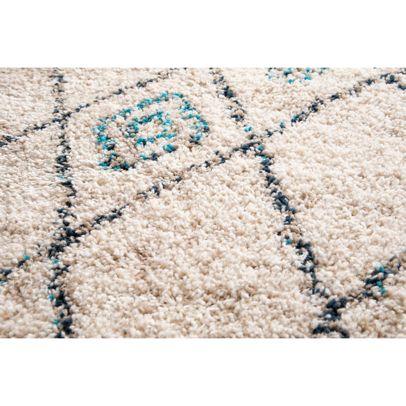 Dikke en comfortabele ruige tapijt etnische stijl diamant