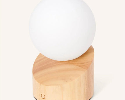 Morris stijlvolle oplaadbare lamp – draadloos, dimbaar, milieuvriendelijk ontwerp
