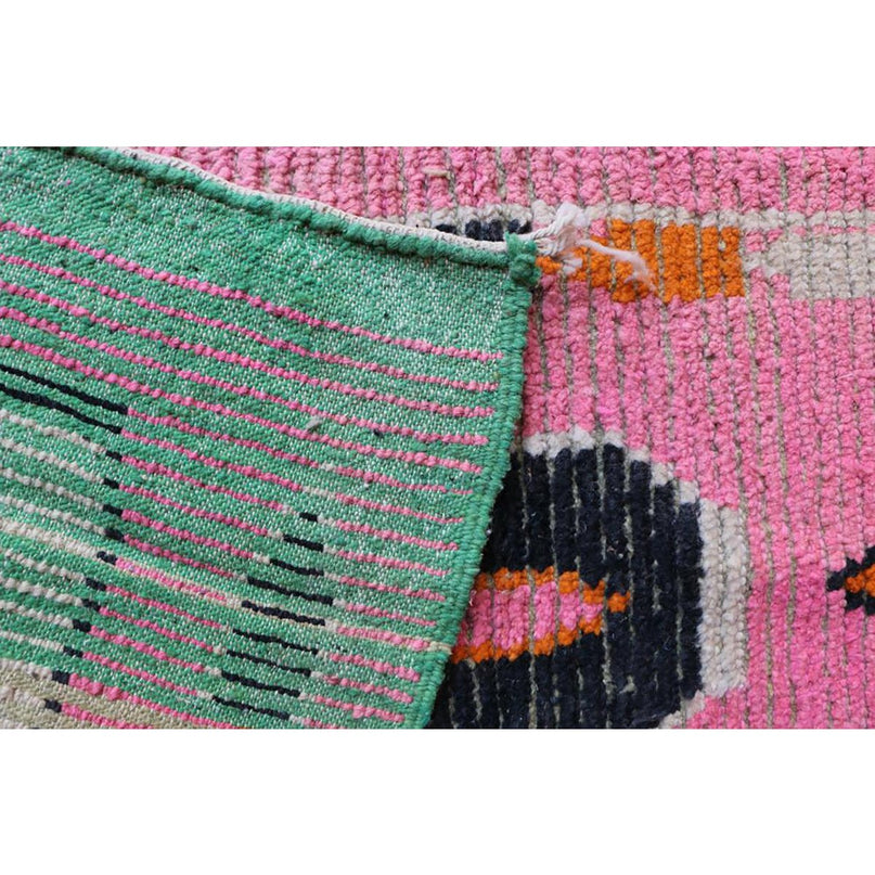 Zuiver wollen Marokkaans Berber halkleed 76 x 355 cm