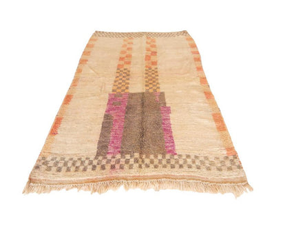 Zuiver wollen Marokkaans Berber-tapijt 147 x 223 cm