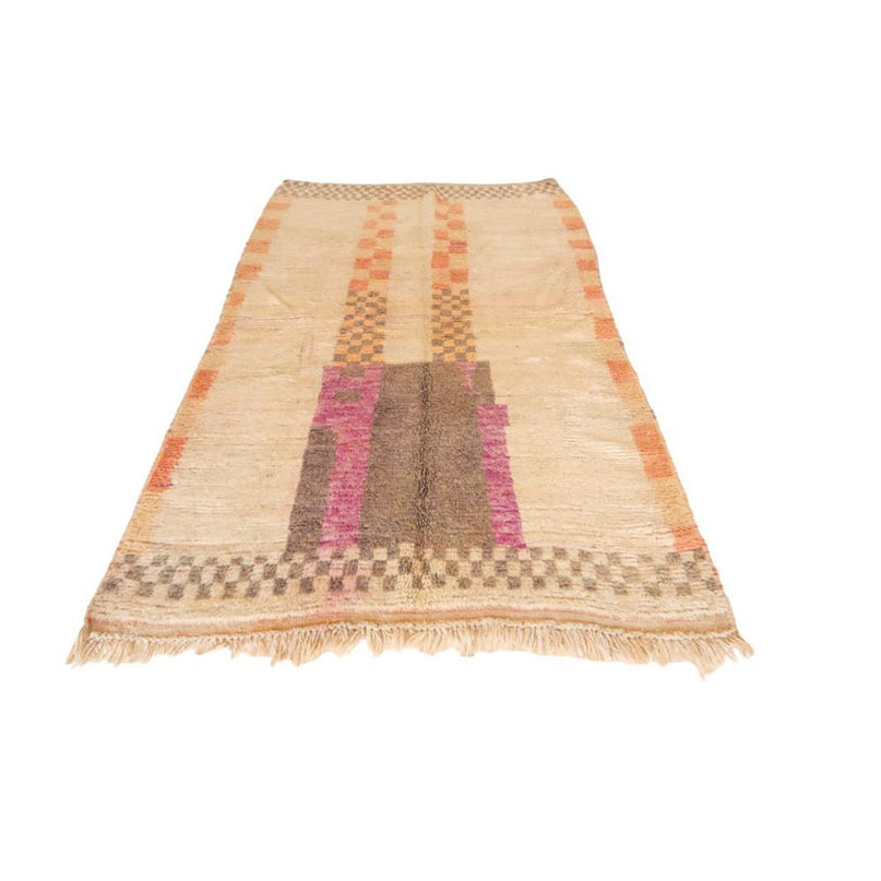 Zuiver wollen Marokkaans Berber-tapijt 147 x 223 cm