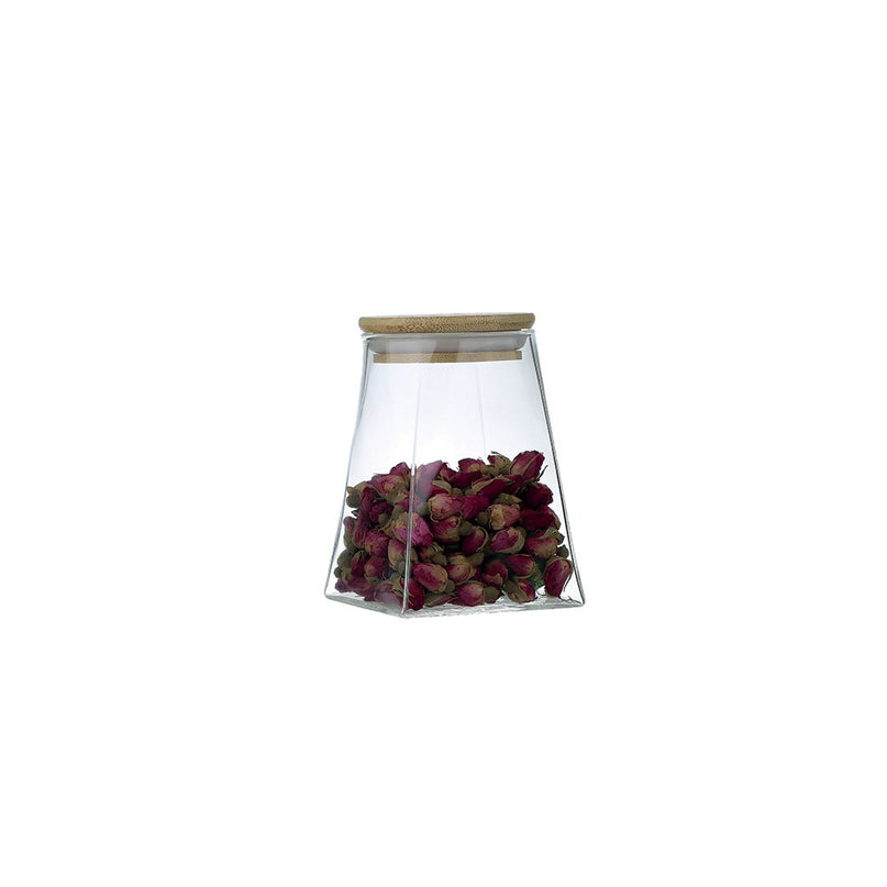 POT DRIEHOEK AVEC COUVERCLE EN BOIS 740ML