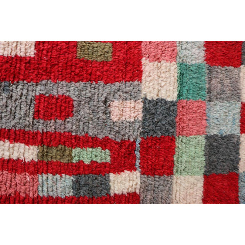 Zuiver wollen Marokkaans Berber halkleed 76 x 408 cm