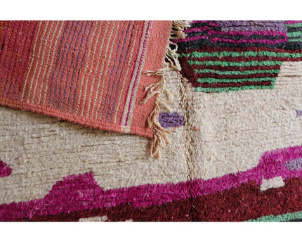 Zuiver wollen Marokkaans Berber-tapijt 174 x 264 cm
