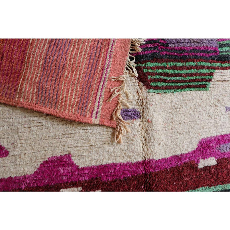 Zuiver wollen Marokkaans Berber-tapijt 174 x 264 cm