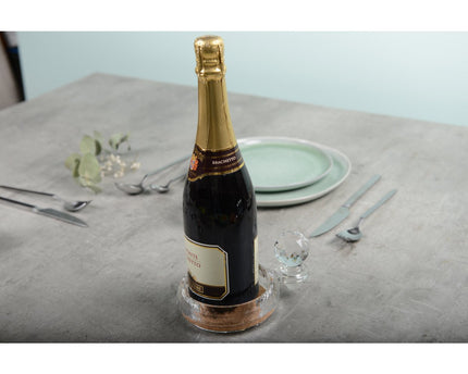 Fles -Up en acryl diamant cap