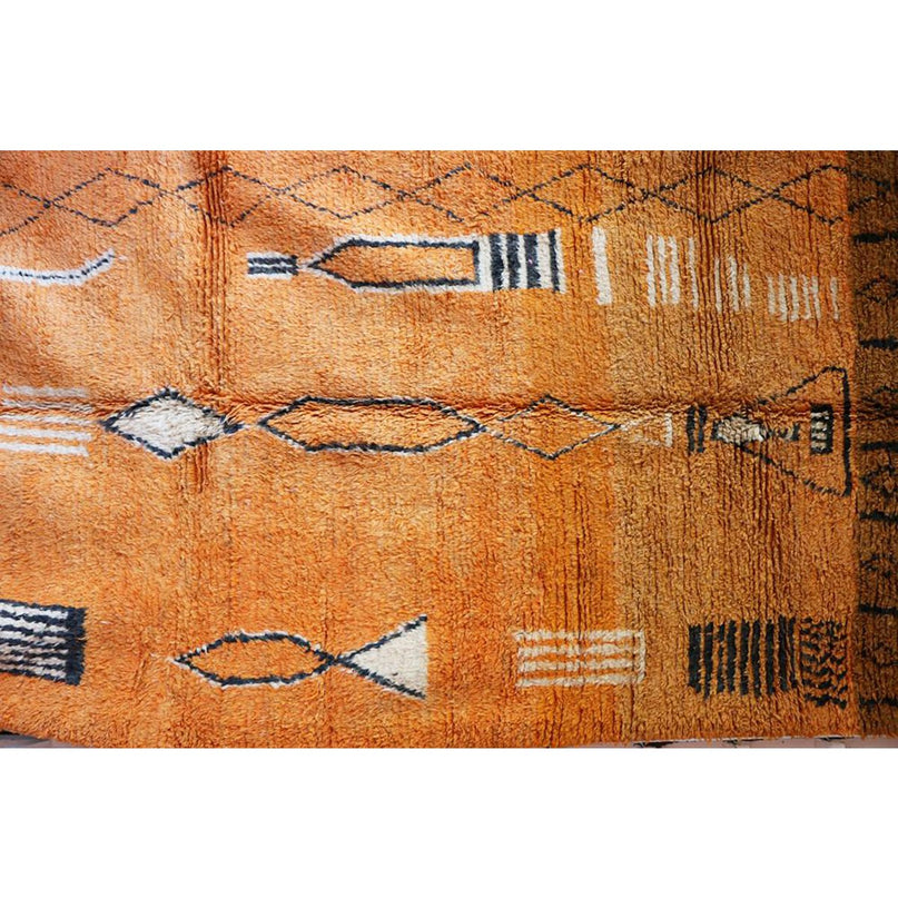 Zuiver wollen Marokkaans Berber-tapijt 170 x 271 cm