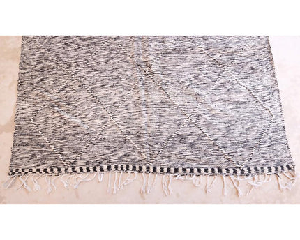 Zuiver wollen Marokkaans Kelim Berber tapijt 206 x 338 cm