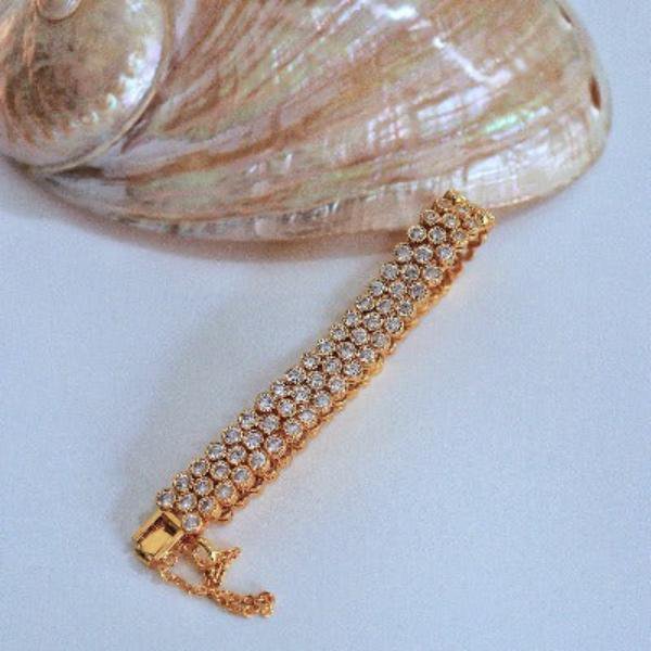 Vintage luxe honingraatarmband