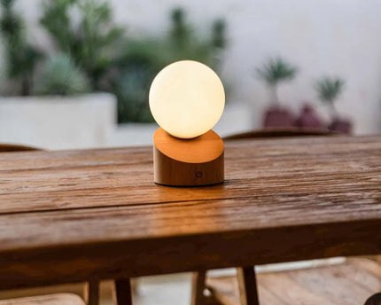Morris stijlvolle oplaadbare lamp – draadloos, dimbaar, milieuvriendelijk ontwerp