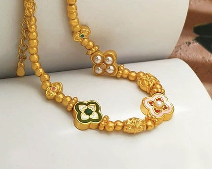 Vintage stijl klaver charmes armbanden