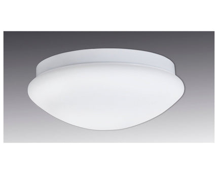 LED -plafondlicht "Genève" gemaakt van metaal en plastic in het wit, met stevig ingebouwde in LED's Ø ca. 30 cm