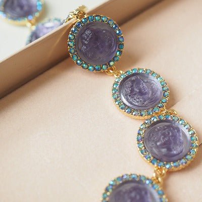 Vintage geïnspireerde Angel Face Cameo-armbanden