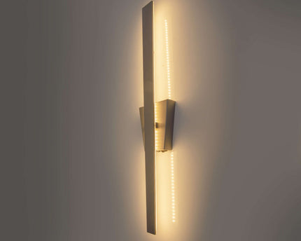LED -wandlamp "Trevor" Nikkel mat