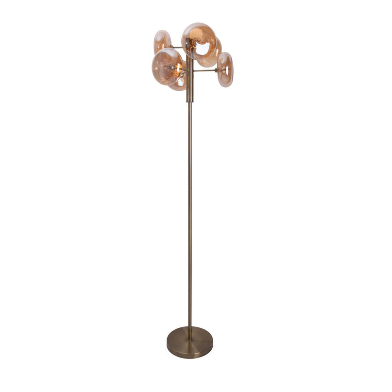 Vloerlamp "ORION" oranje