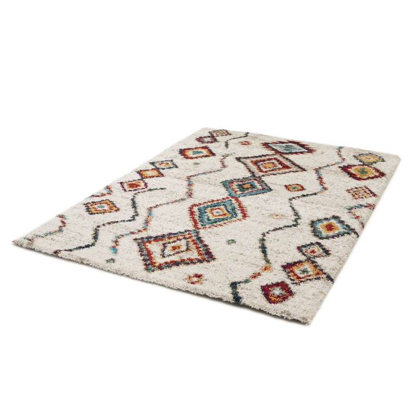 Dik en comfortabel NATIVE vloerkleed in etnische stijl