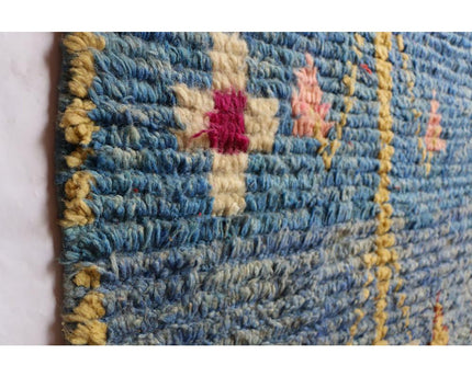 Zuiver wollen Marokkaans Berber halkleed 81 x 383 cm