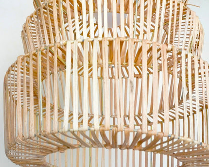 Rotanlamp met buitengewoon ontwerp | Lampenkap | Hanglamp MULIA