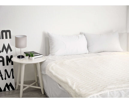 Tafellamp "New York", klassieke metalen tafellamp met tekstbladen in grijs, met E27 -aansluiting, 38,5 cm hoog, perfect voor woonkamer, eetkamer, gang en kantoor