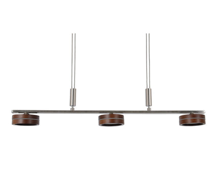 LED-drievoudige hanglamp "Triberg"
