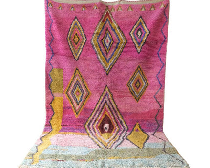 Zuiver wollen Marokkaans Berber-tapijt 193 x 283 cm