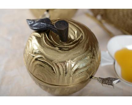Sugar Pot gouden appelvorm