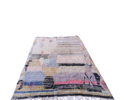 Zuiver wollen Marokkaans Berber-tapijt 173 x 244 cm