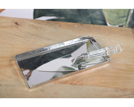 Mampered rechthoekige lade Mirror Effect 25.5x11.5x1.25cm