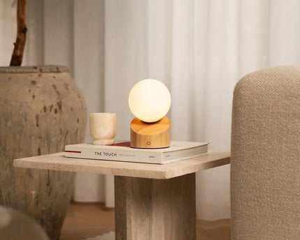 Morris stijlvolle oplaadbare lamp – draadloos, dimbaar, milieuvriendelijk ontwerp