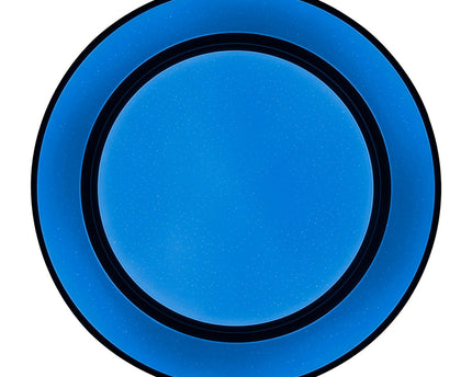 LED -plafondlamp "Monterey" Ø 47,5 cm, vele functies, gemaakt van metaal en plastic in het zwart, met geïntegreerde LED's, verlichting voor woonkamers, gang of kantoor