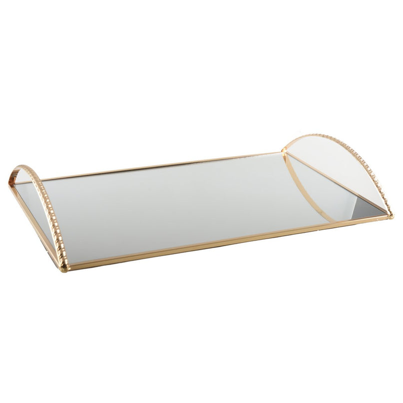 Gouden model rechthoekige lade