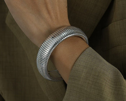 Dikke stretch designarmband en choker