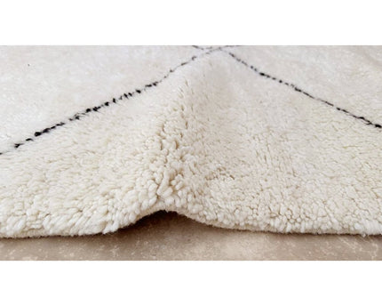 Zuiver wollen Marokkaans Berber-tapijt 210 x 300 cm