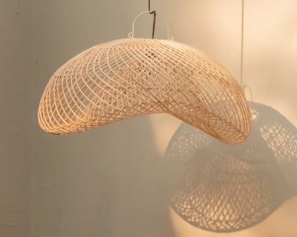 Rotanlamp | Lampenkap PADMA (2 maten)