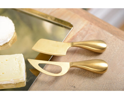 Gouden kaasmessen - set van 2