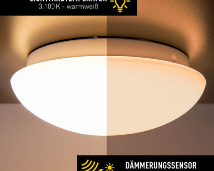 LED plafondlamp met sensor "Bergen"