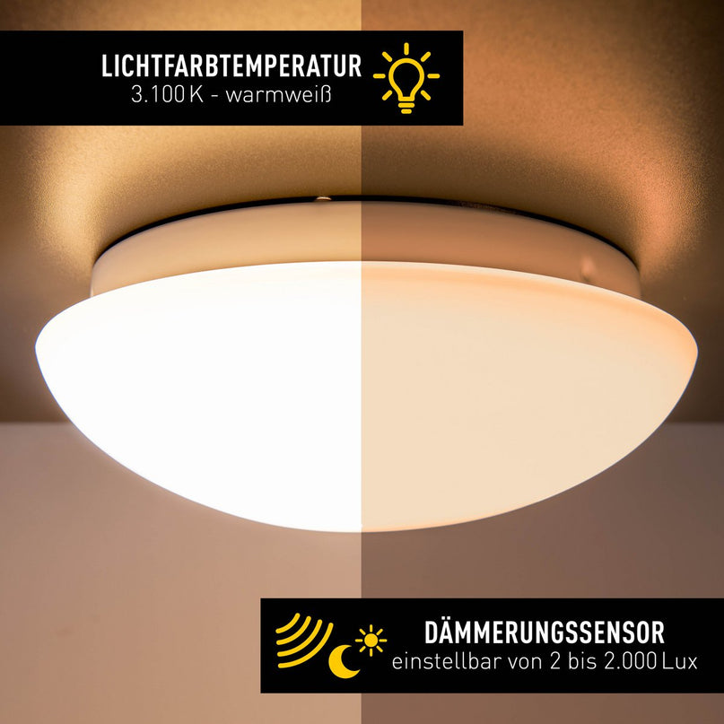 LED plafondlamp met sensor "Bergen"