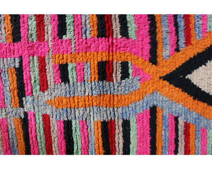 Zuiver wollen Marokkaans Berber halkleed 72 x 350 cm