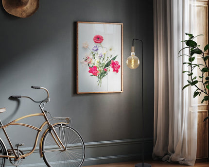 Staande lamp "Modo" gemaakt van metaal in zwarte, versies in goud, E27 -aansluiting, tafellamp voor woonkamer, eetkamer, keuken, gang, gang of kantoor, 150 High